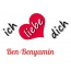 Bild: Ich liebe Dich Ben-Benyamin