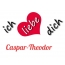 Bild: Ich liebe Dich Caspar-Theodor