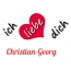 Bild: Ich liebe Dich Christian-Georg