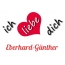 Bild: Ich liebe Dich Eberhard-Gnther