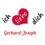 Bild: Ich liebe Dich Gerhard-Joseph