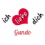 Bild: Ich liebe Dich Gundo