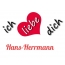 Bild: Ich liebe Dich Hans-Herrmann