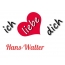 Bild: Ich liebe Dich Hans-Walter