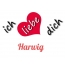 Bild: Ich liebe Dich Harwig