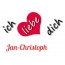 Bild: Ich liebe Dich Jan-Christoph