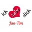 Bild: Ich liebe Dich Jan-Tim