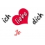 Bild: Ich liebe Dich Jo