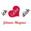 Bild: Ich liebe Dich Johann-Magnus