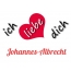 Bild: Ich liebe Dich Johannes-Albrecht