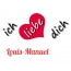 Bild: Ich liebe Dich Louis-Manuel