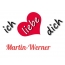 Bild: Ich liebe Dich Martin-Werner