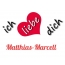 Bild: Ich liebe Dich Matthias-Marcell