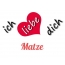 Bild: Ich liebe Dich Matze