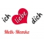 Bild: Ich liebe Dich Melk-Memke