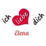 Bild: Ich liebe Dich Elena