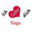Bild: Ich liebe Dich Tanja