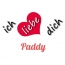 Bild: Ich liebe Dich Paddy