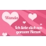 Wanda, Ich liebe Dich von ganzen Herzen