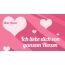 Mein Mann, Ich liebe Dich von ganzen Herzen