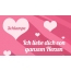 Schlampe, Ich liebe Dich von ganzen Herzen