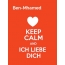 Ben-Mhamed - keep calm and Ich liebe Dich!