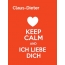 Claus-Dieter - keep calm and Ich liebe Dich!