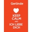 Gerlinde - keep calm and Ich liebe Dich!