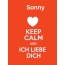 Sonny - keep calm and Ich liebe Dich!