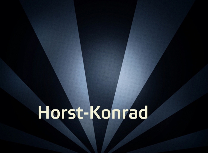 Bilder mit Namen Horst-Konrad