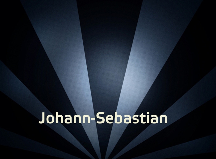 Bilder mit Namen Johann-Sebastian