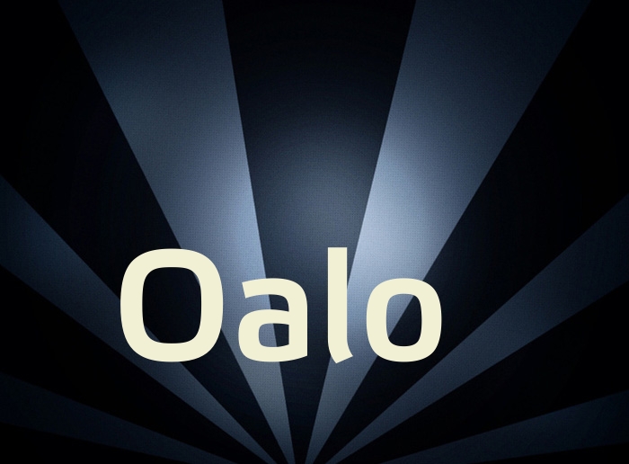 Bilder mit Namen Oalo