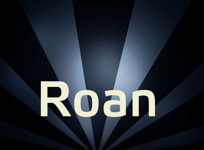 Bilder mit Namen Roan