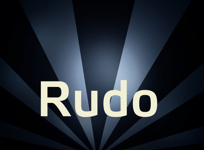 Bilder mit Namen Rudo