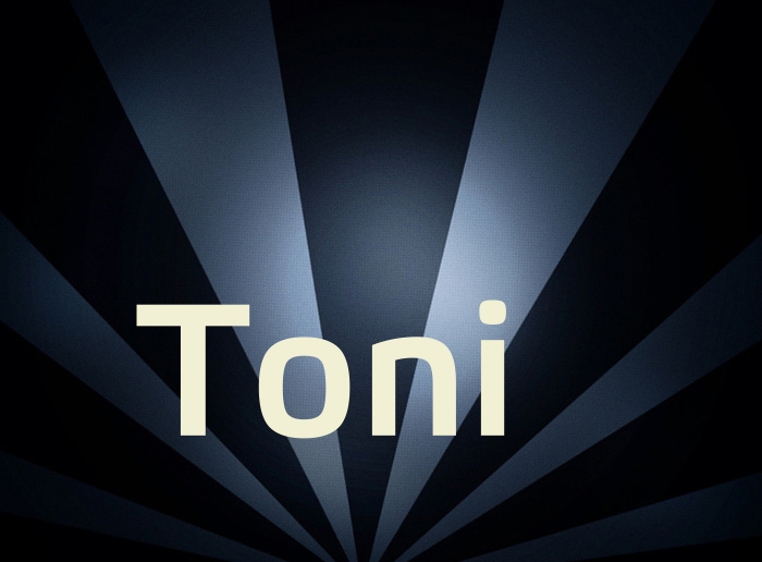 Bilder mit Namen Toni