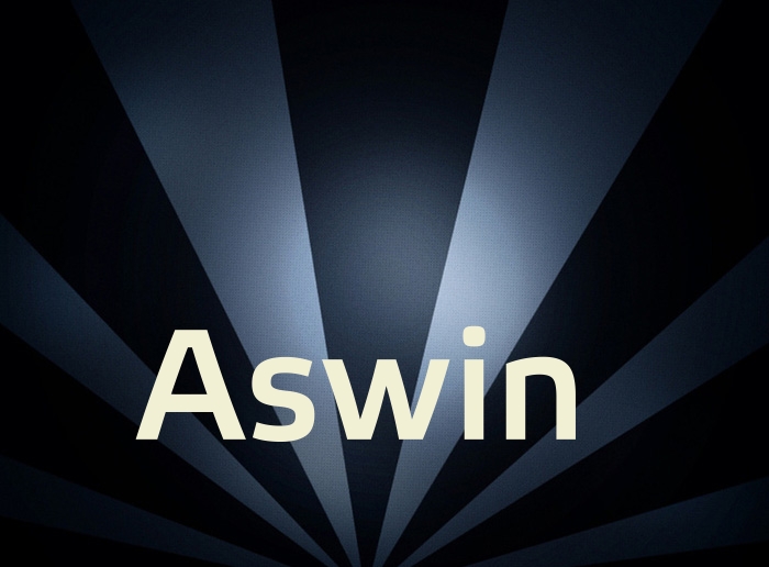 Bilder mit Namen Aswin