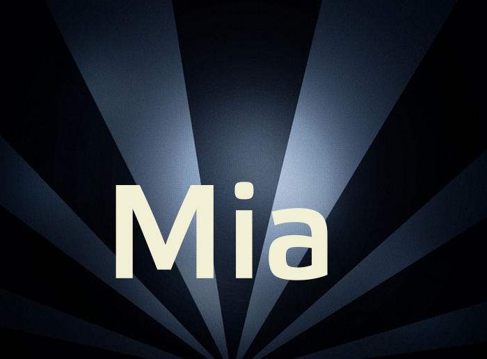 Bilder mit Namen Mia Bilder mit Namen Mia