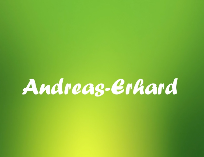 Bildern mit Namen Andreas-Erhard