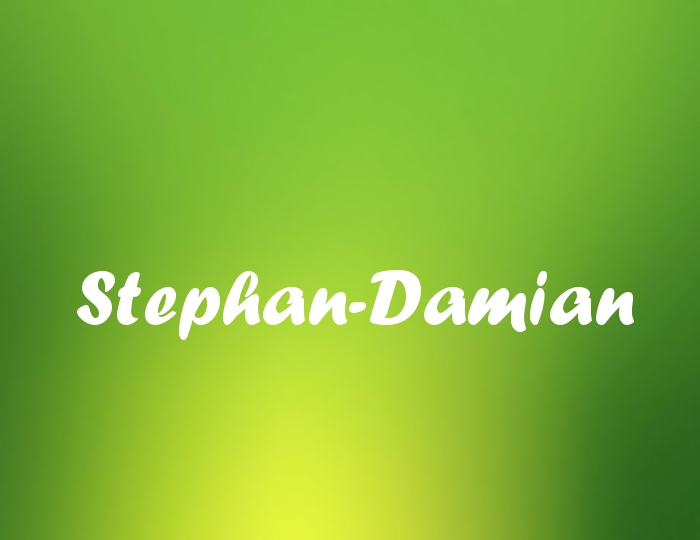 Bildern mit Namen Stephan-Damian Bildern mit Namen Stephan-Damian