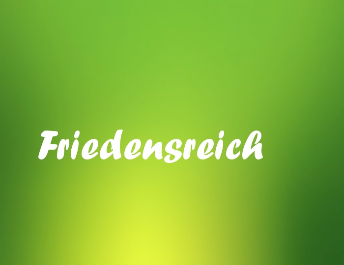 Bildern mit Namen Friedensreich