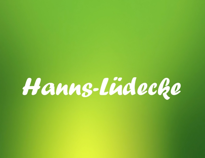 Bildern mit Namen Hanns-Lüdecke Bildern mit Namen Hanns-Lüdecke