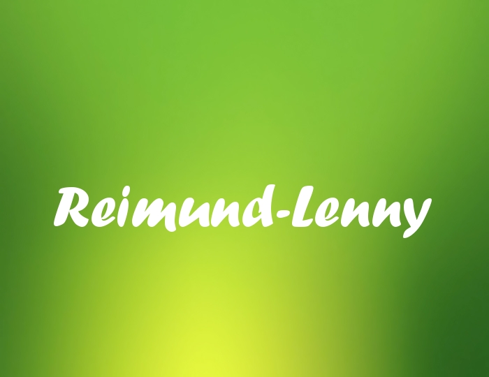Bildern mit Namen Reimund-Lenny Bildern mit Namen Reimund-Lenny