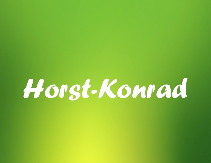 Bildern mit Namen Horst-Konrad Bildern mit Namen Horst-Konrad