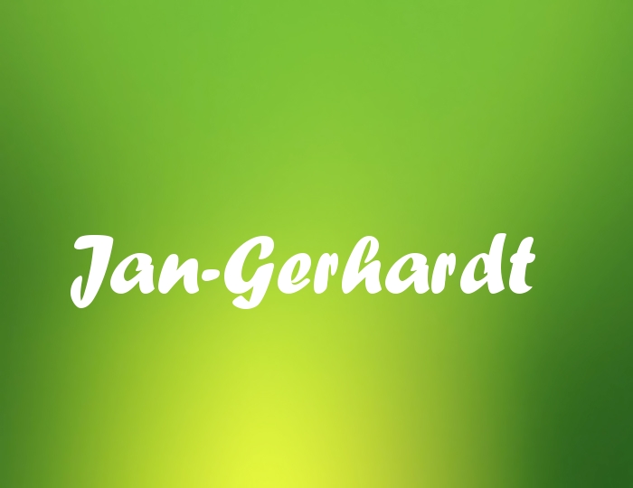 Bildern mit Namen Jan-Gerhardt Bildern mit Namen Jan-Gerhardt