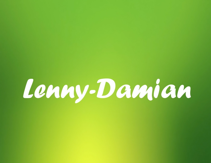 Bildern mit Namen Lenny-Damian Bildern mit Namen Lenny-Damian