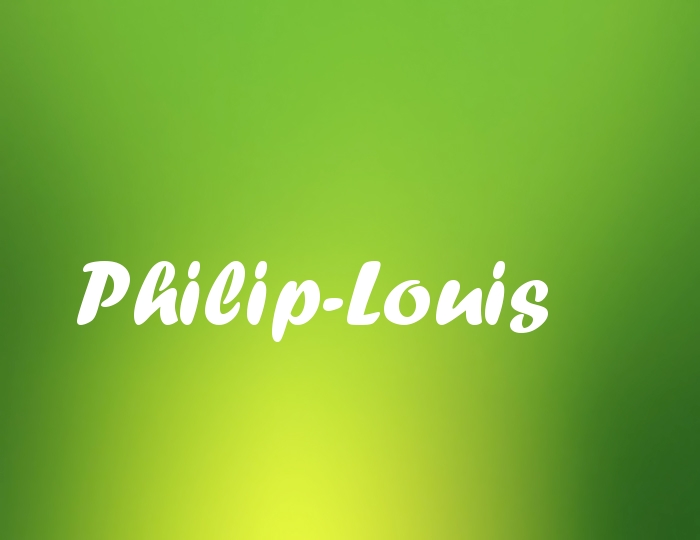 Bildern mit Namen Philip-Louis Bildern mit Namen Philip-Louis