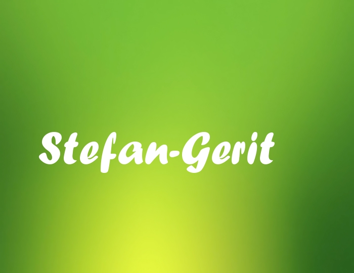 Bildern mit Namen Stefan-Gerit Bildern mit Namen Stefan-Gerit