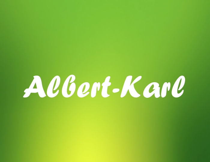 Bildern mit Namen Albert-Karl Bildern mit Namen Albert-Karl