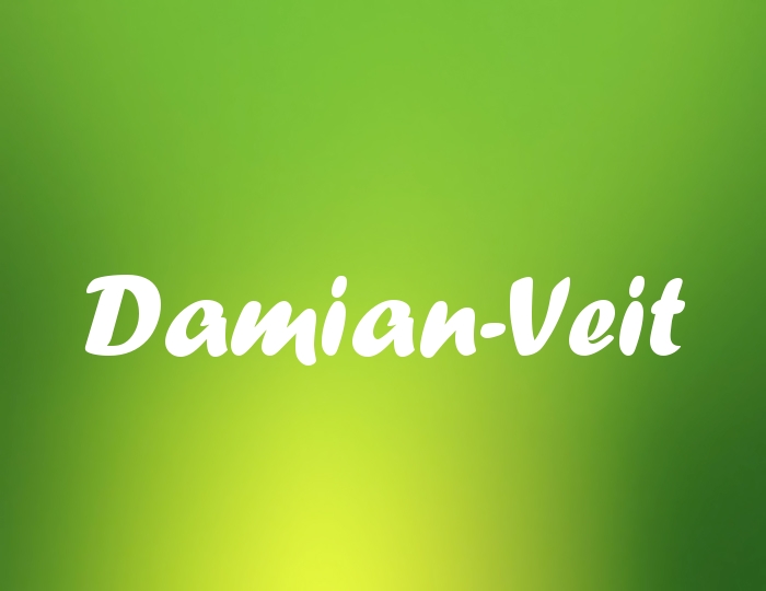 Bildern mit Namen Damian-Veit Bildern mit Namen Damian-Veit