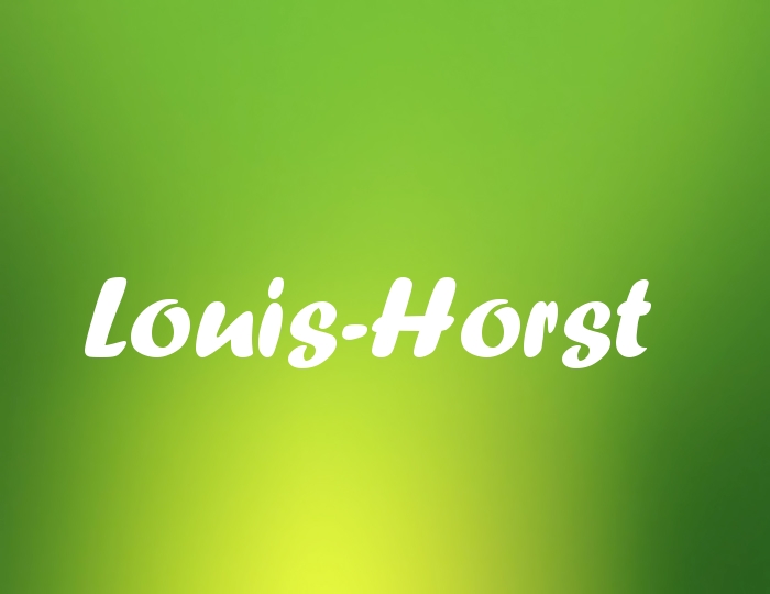 Bildern mit Namen Louis-Horst
